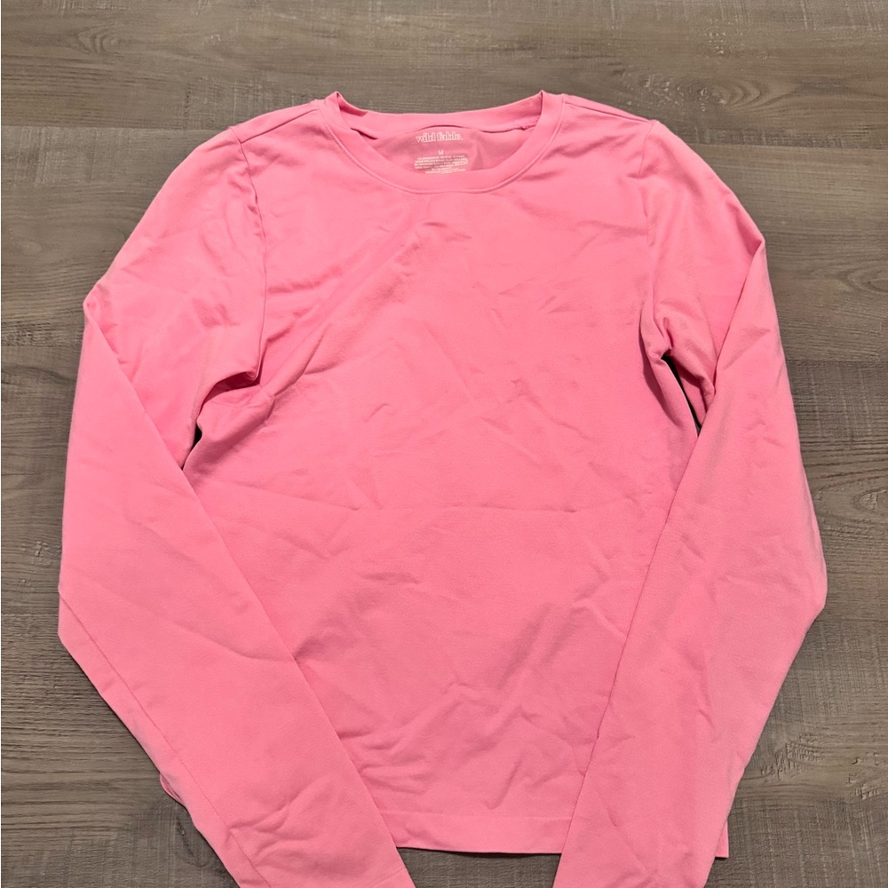 Wild Fable Coral Long Sleeve Top